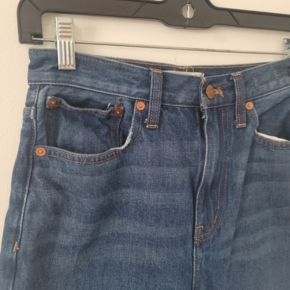 Madewell Baggy Straight Leg Jeans  Mom jeans Size 24 - Picture 6 of 14